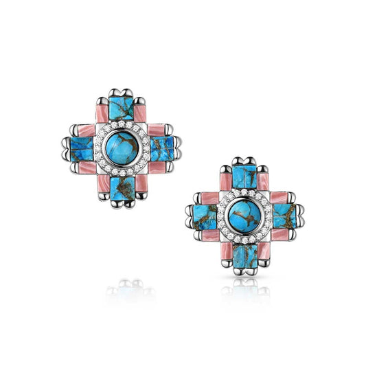 Montana Silversmiths® Turquoise Blush Earrings ER6323