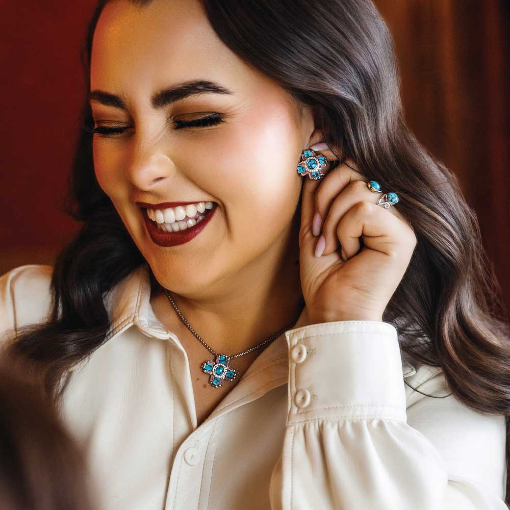 Montana Silversmiths® Turquoise Blush Earrings ER6323