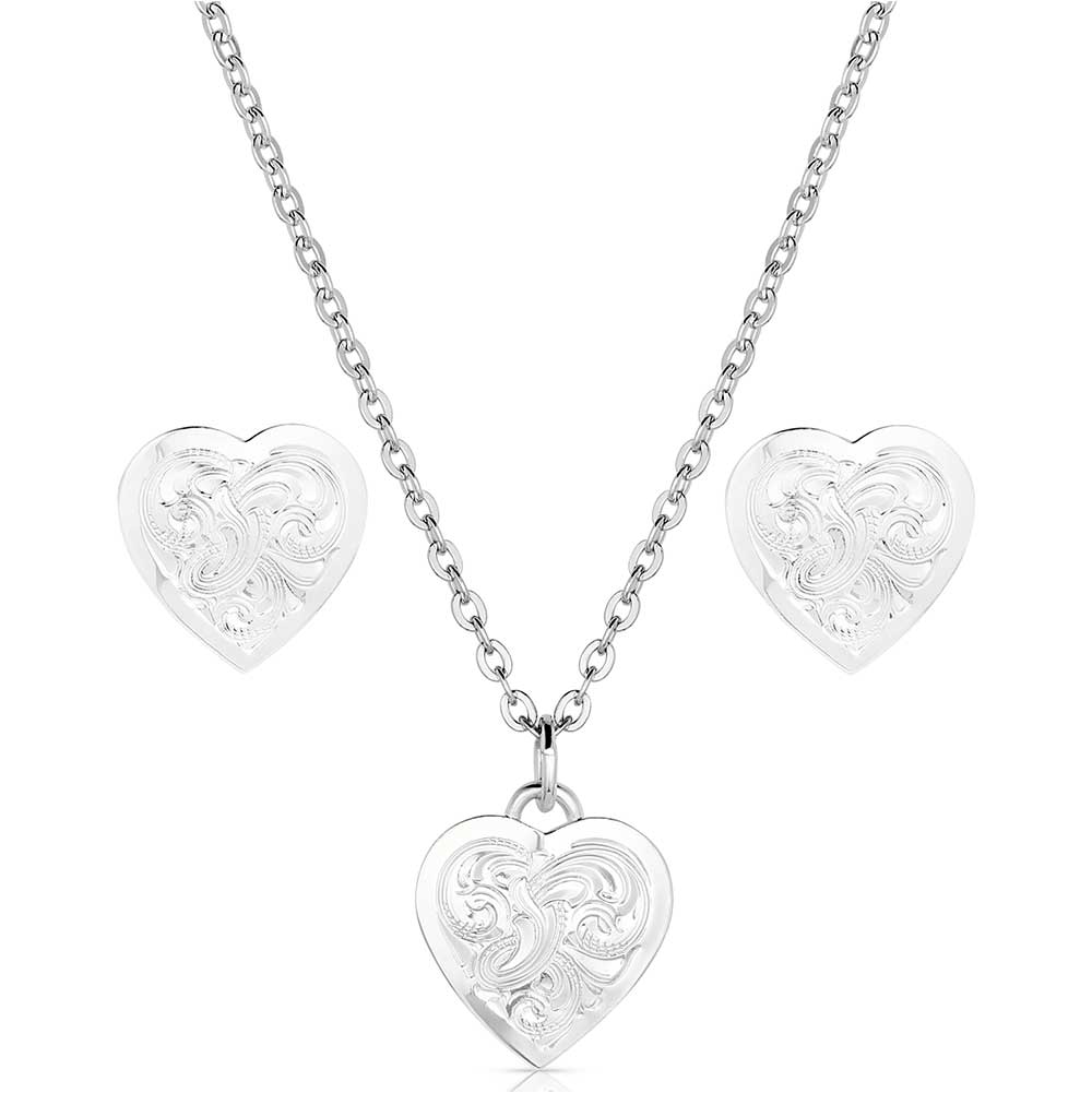 Montana Silversmiths® Pure Heart Jewelry Set JS220