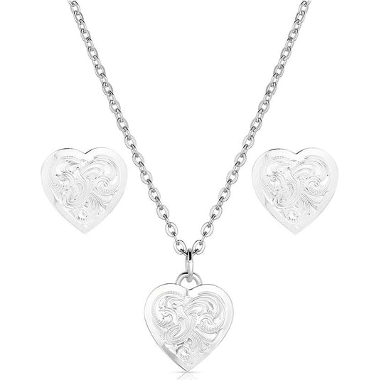 Montana Silversmiths® Pure Heart Jewelry Set JS220