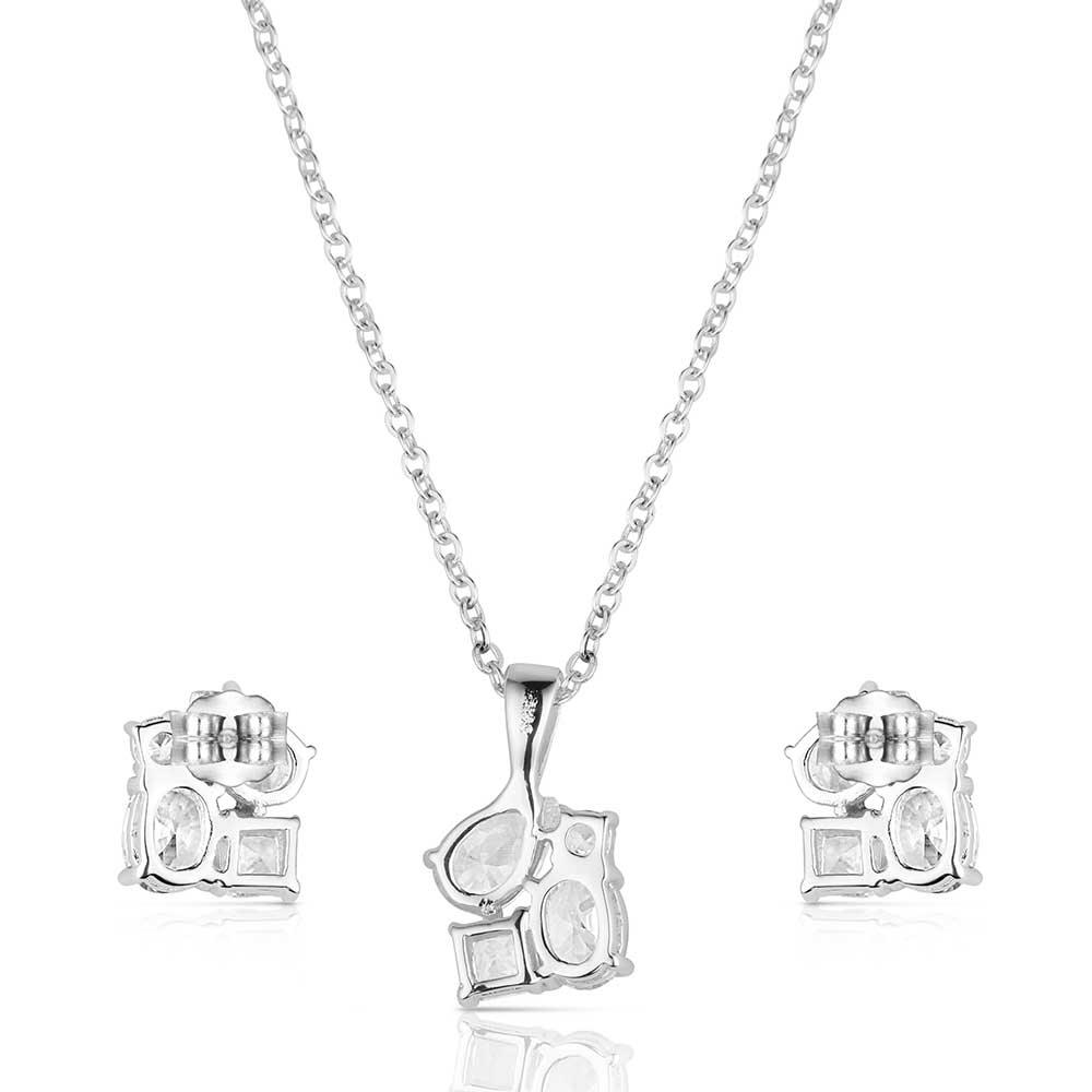 Montana Silversmiths® Hitch N Post Cluster Jewelry Set JS6461