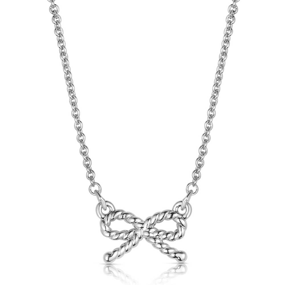 Montana Silversmiths® Cowgirls Bow Necklace NC6295