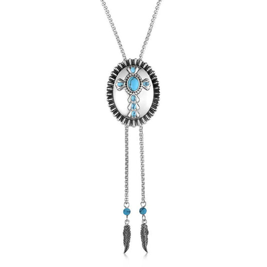 Montana Silversmiths® Unbroken Faith Bolo Necklace NC6320