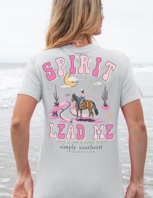 Simply Southern® Women's Ecru Short Sleeve T-Shirt SS-SPIRIT