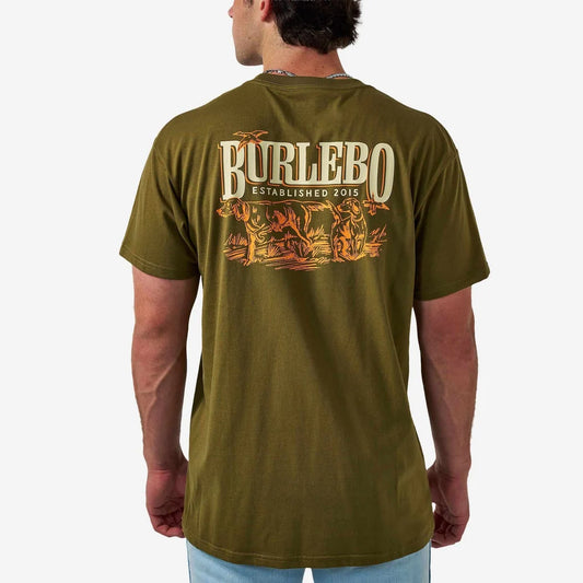 Burlebo® Men's Hunting Dogs T-Shirt SST-HD-HNTG