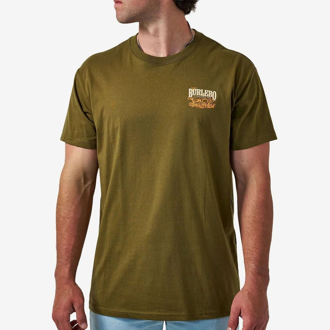 Burlebo® Men's Hunting Dogs T-Shirt SST-HD-HNTG